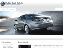 Tablet Screenshot of buddssaab.ca